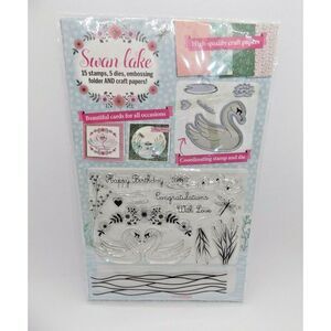 Cardmaking Swan Lake  Stamps &‎ Dies